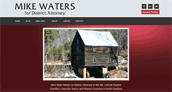 Desktop Screenshot of electmikewaters.com